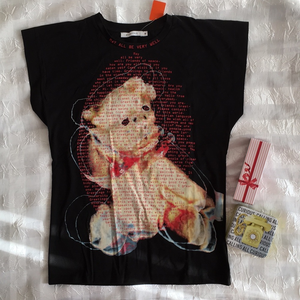 4thAvenue, woman T-shirt, size M, cotton brand new